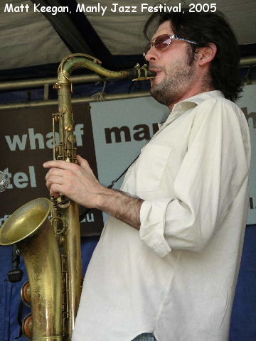 Frank Presley's interview with saxophinist Matt Keegan 18